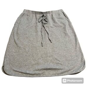 Roolee Knit skirt Sz M Medium Grey